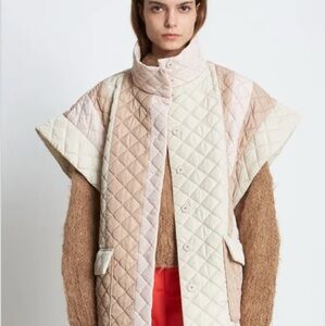 Stella Nova NWT Mattam quilted waistcoat / jacket